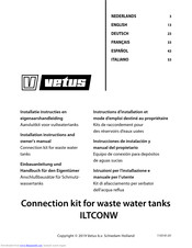 Vetus ILTCONW Installation Instructions And Owner's Manual