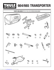Thule 665 Instructions Manual