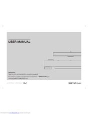 MAG-LEV audio ML1 User Manual