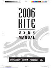 Cabrinha Kites CONTRA 2006 User Manual