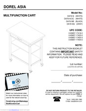 Dorel Asia DA7618 Manual