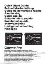 NextBase Duo Cinema Pro Quick Start Manual