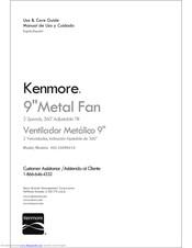 Kenmore 405.35090510 Use & Care Manual
