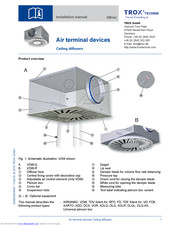 Trox Technik VDW-Q Installation Manual