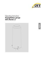 OTT Pluvio 2 S Operating Instructions Manual