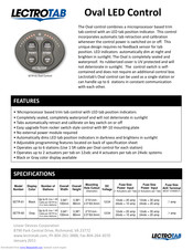 lectrotab Oval SETR-61 User Manual