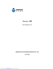 Sansec HSM User Manual