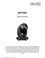 ELAN Lighting MYTHIC User Manual
