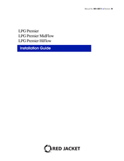 Red Jacket LPG Premier MidFlow Installation Manual