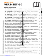 Innotech VERT-SET-50 Instruction Manual