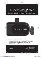lexibook Gravity VR VR100Z Instruction Manual