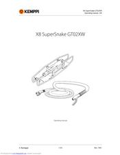 Kemppi X8 SuperSnake GT02XW Operating Manual
