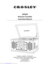 Crosley CR704D Manuals | ManualsLib