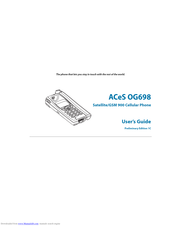 Ericsson ACeS OG698 User Manual