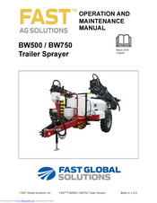 Fast BW750 Operation And Maintenance Manual