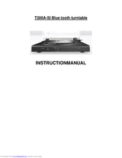 crosley T300A-SI Instruction Manual