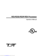 Tucker-Davis Technologies, Inc. RZ6 Operator's Manual