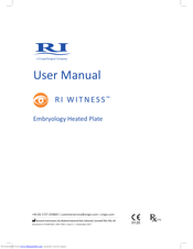 Research Instruments WITNESS User Manual