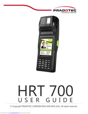 Pradotec HRT 700 User Manual