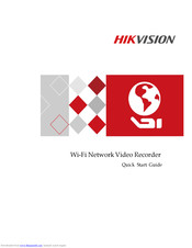 HIKVISION DS-7604NI-KI/W Quick Start Manual
