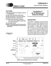 Cirrus Logic CRD4610-1 Reference Design
