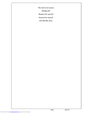 RCS EPSILON EN Instruction Manual