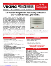 Viking Electronics SR-IP Setup, Installation, Operation & Programming Manual