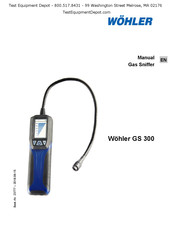 Wohler GS 300 Manual