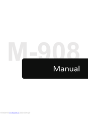 Inter-Tech M-908 Manual