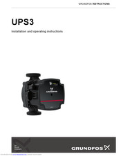 Grundfos UPS3 15-50/65 Manuals | ManualsLib