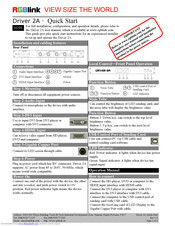 RGBlink Driver 2A Quick Start