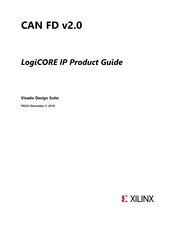 Xilinx CAN FD v2.0 Product Manual
