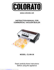 COLORATO CLV?-36 Instruction Manual