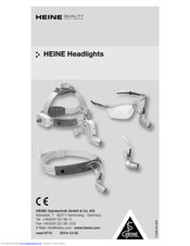 HEINE LED MicroLight series Instructions For Use Manual