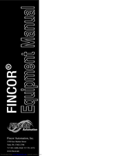 Fincor 2611 Equipment Manual