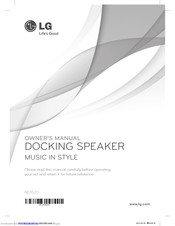 LG ND1520 Owner's Manual