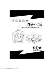 ROA HOBBY Alien-X6 Instruction Manual