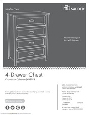 Sauder 418073 Manual