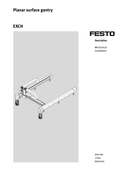 Festo EXCH-40-...-AB1 Series Mechanical Installation