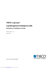 TIBCO LogLogic ST 2020-SAN Hardware Installation Manual