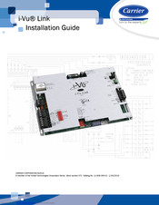 Carrier I-Vu Link Installation Manual