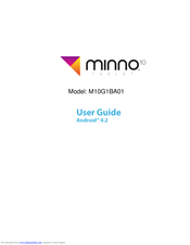 Minno M10G1BA01 User Manual