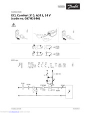 Danfoss ECL Comfort A315 Installation Manual
