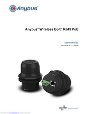 Hms Anybus Wireless Bolt RJ45 PoE User Manual
