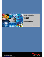 Thermo Scientific TX-750 Instruction Manual