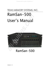 Texas Memory Systems RamSan-500 User Manual