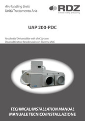 RDZ UAP 200-PDC Technical Installation Manual