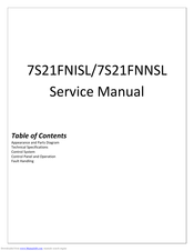 Whirlpool 7S21FNN SL Service Manual