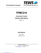 Tews Technologies TPMC316-10 User Manual