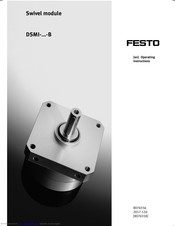 Festo DSMI-***-B Series Operating Instructions Manual